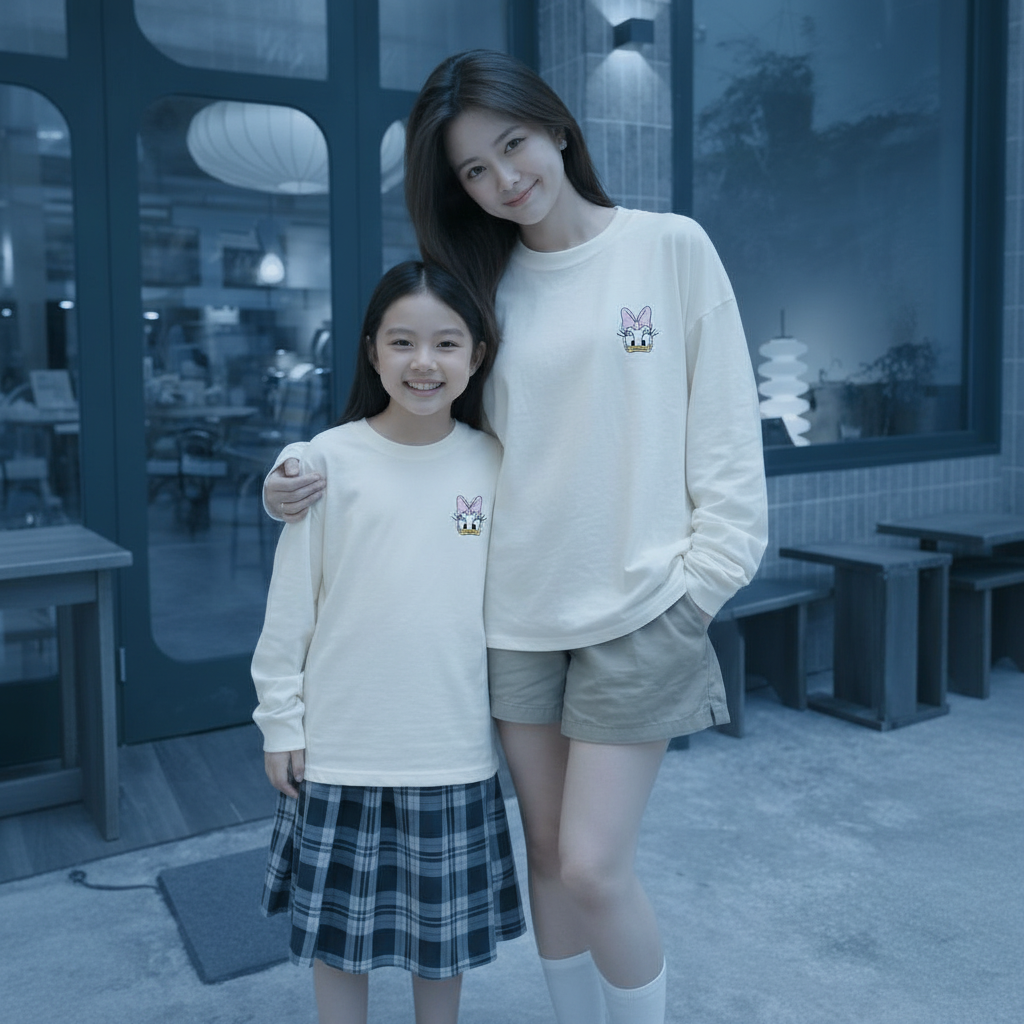 Fit garments on model. Cho 2 người đứng ở 1 quán cà phê tương tự nhưng tone màu xanh dương. Natural ...